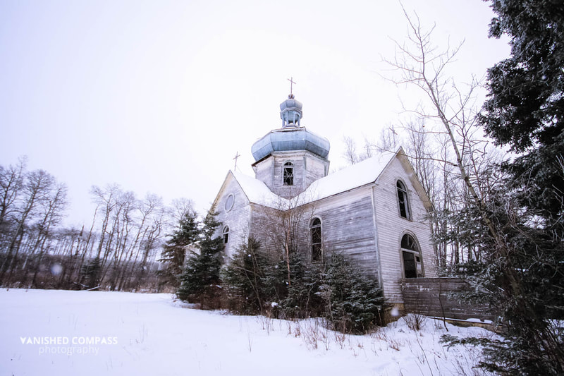 abandoned ukrainian church saskatchewan